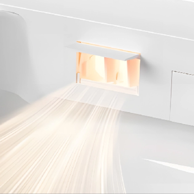 4. Warm Air Drying-smart toilet yile