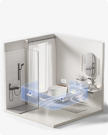 Wholesale smart toilets with Aroma Module