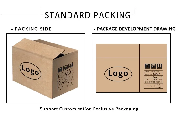 custom smart toilet packaging