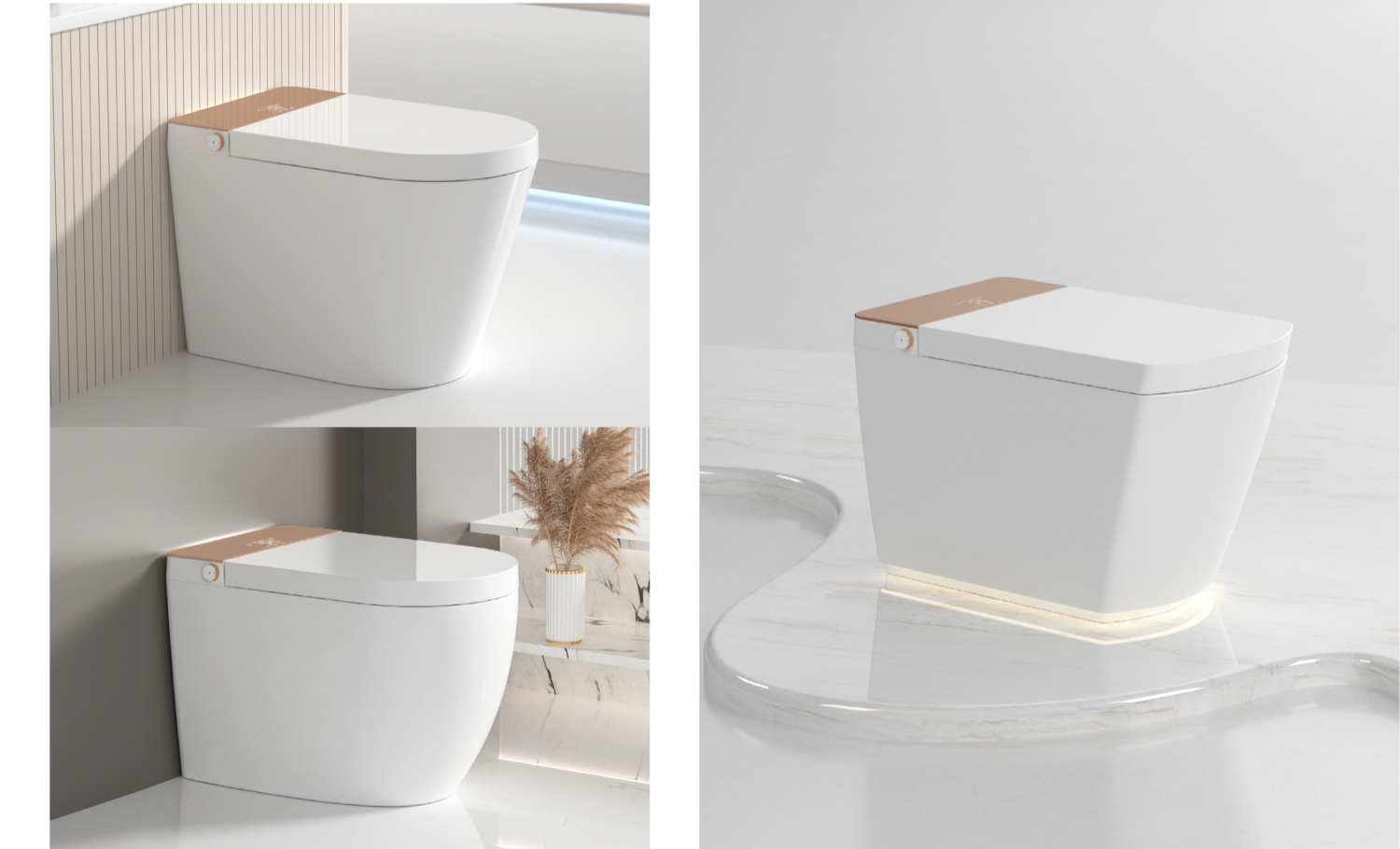 one piece smart toilet wholesale (6)