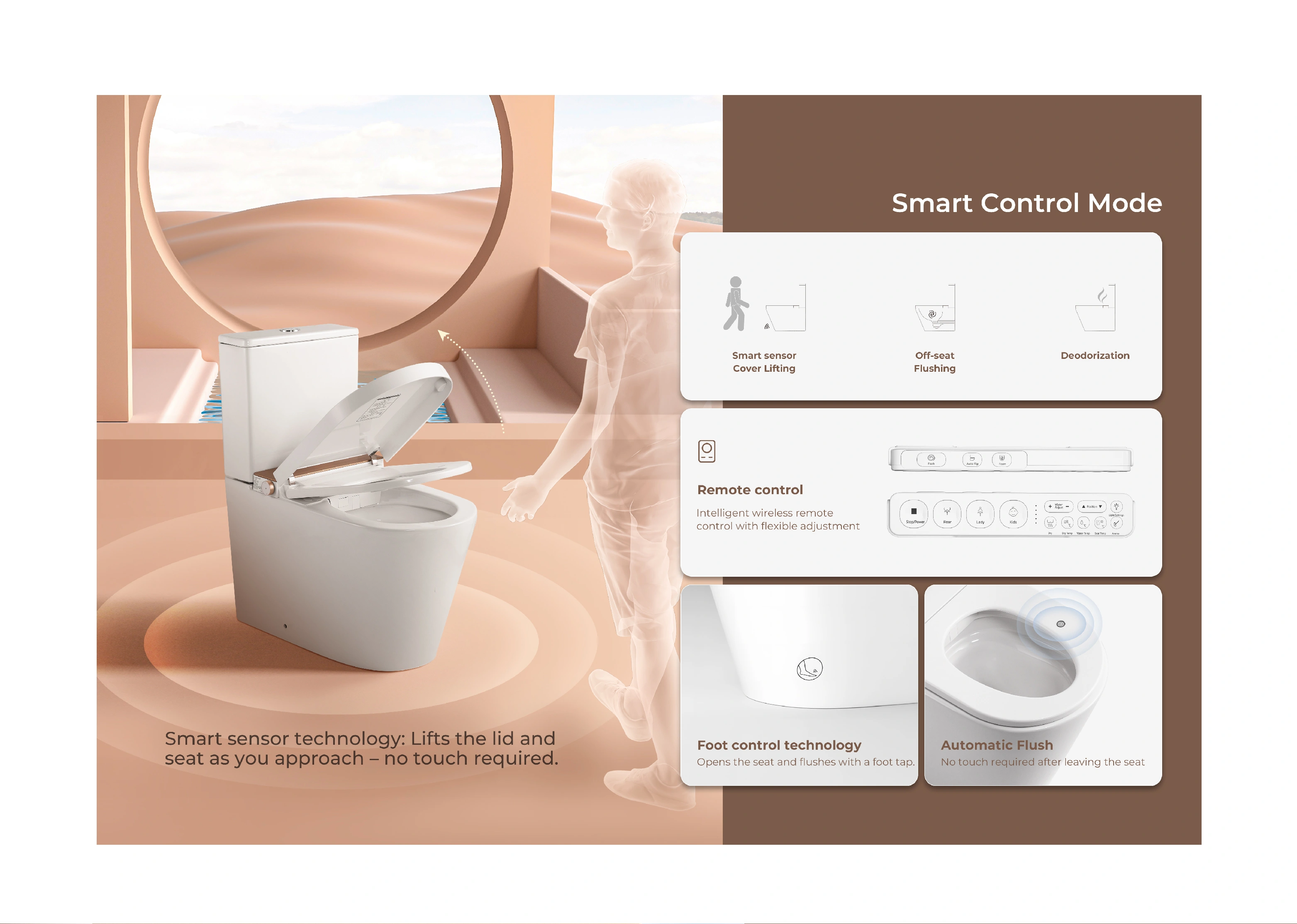 smart toilet with tank wholesale (8)