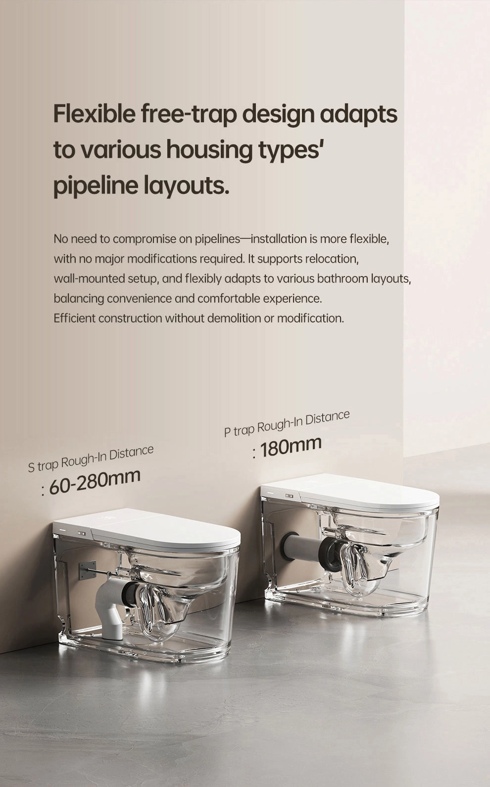 back to wall smart toilet wholesale(1)