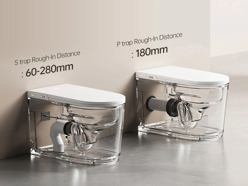 wholesale smart toilet 90° Fully Back-to-Wall Precision