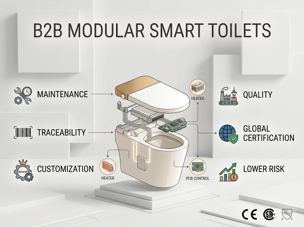 B2B MODULAR SMART TOILETS